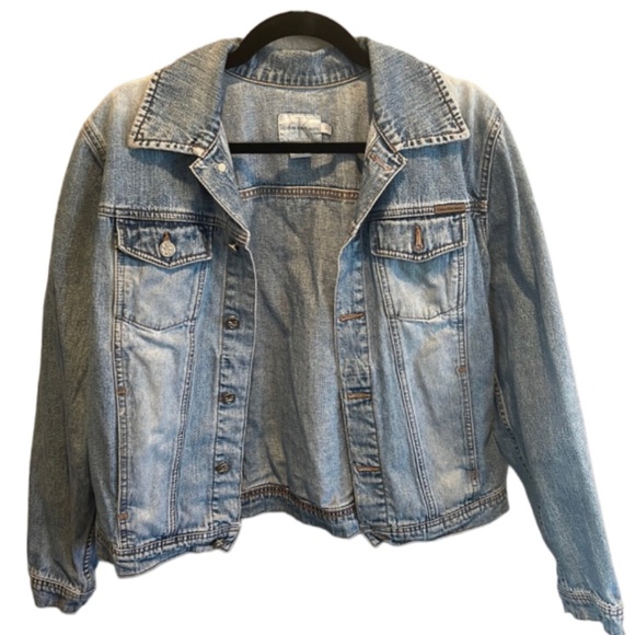 Calvin Klein Jeans Jackets & Blazers - Calvin Klein Women Jean Jacket Size Large